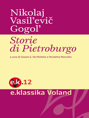 cover image of Storie di Pietroburgo